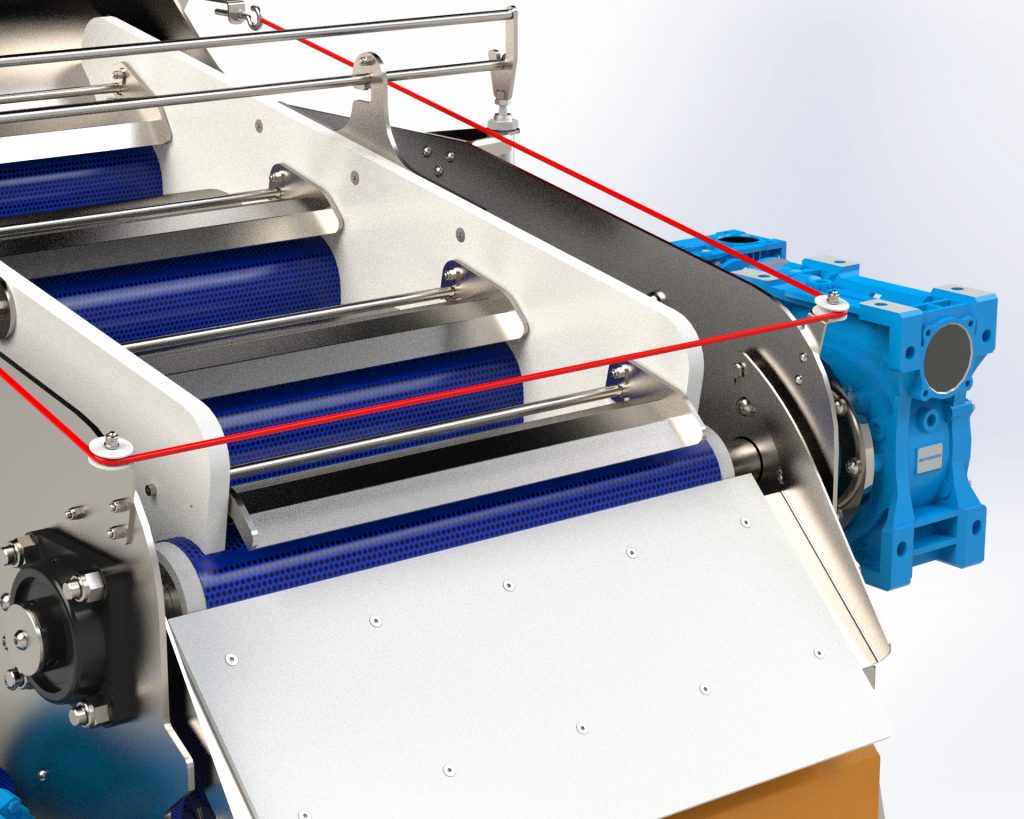 Belt press Powerpress 900 for juice production