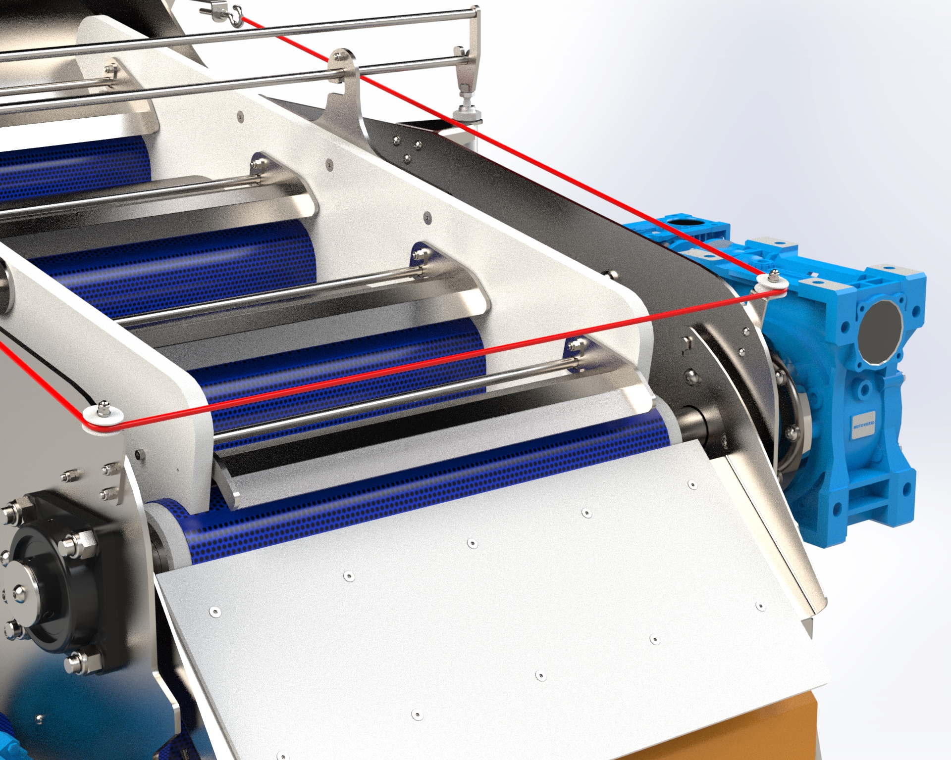 Belt press Powerpress 900 for juice production