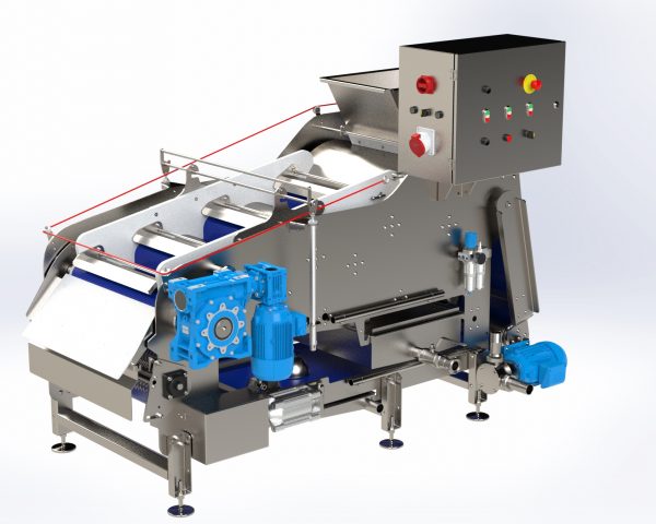 Belt press Powerpress 1000 fruit, berry and vegetable processing machinery
