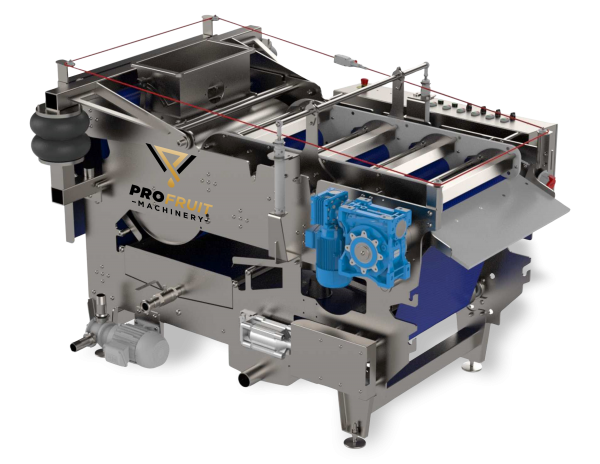 Belt press Powerpress 1500 for fruit, vegetable and berry processing