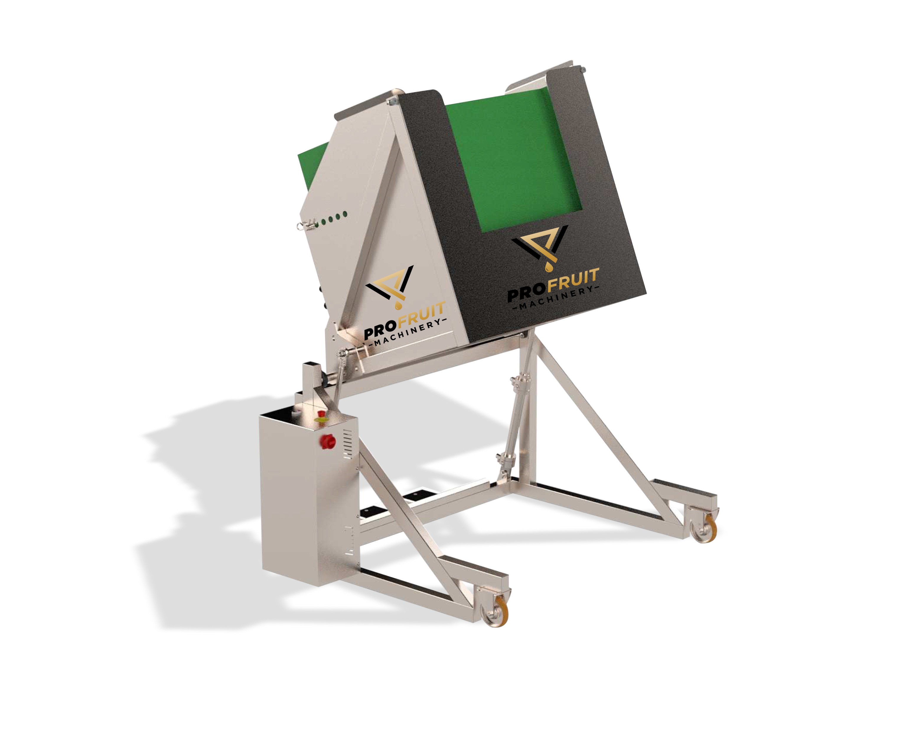 Bin Tipper uloader 500 for fruit and vegetable processing