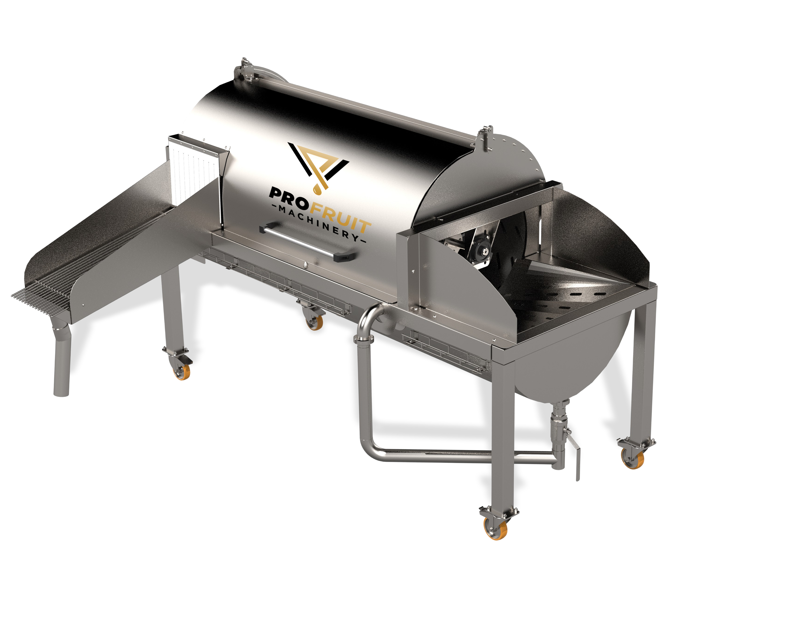 Fruit vegetable washer for juice production