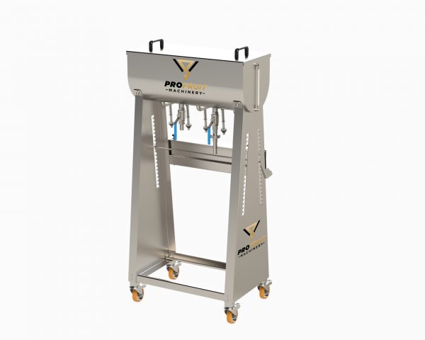 gravitational filler for bottles and wine