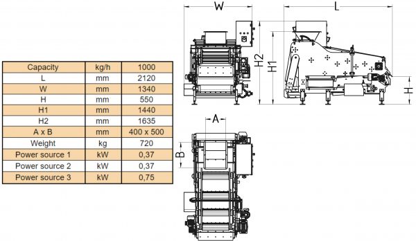 Belt press POWERPRESS 1000 - Image 8