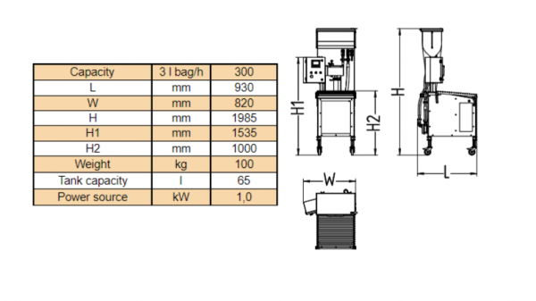 Automatic Bag in Box and Stand up Pouch filler AUTOFLOW 300 - Image 10